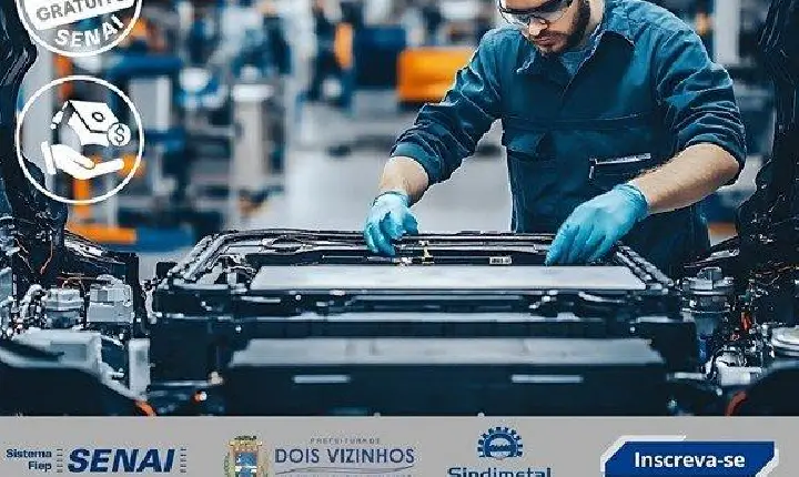 DOIS VIZINHOS OFERECE CURSOS GRATUITOS DO SENAI