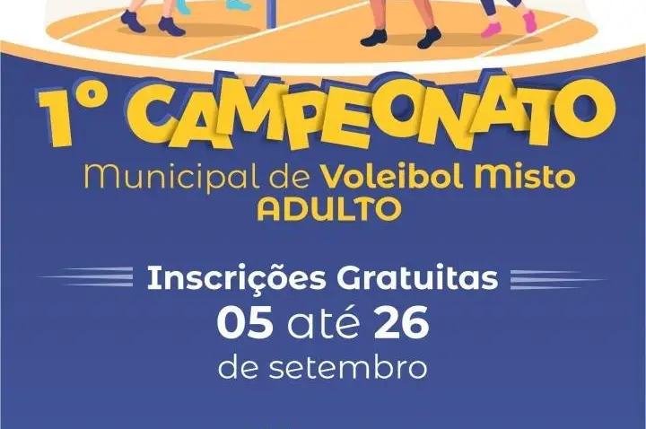 DOIS VIZINHOS TERÁ O 1º CAMPEONATO MUNICIPAL DE VOLEIBOL MISTO ADULTO