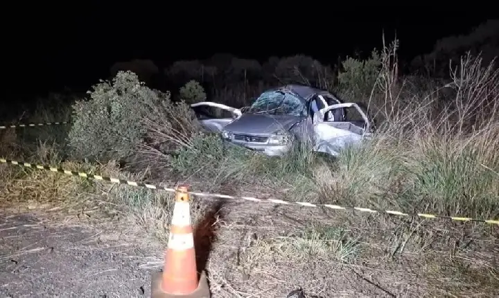 Mulheres que morreram após carro capotar em Guarapuava eram irmãs