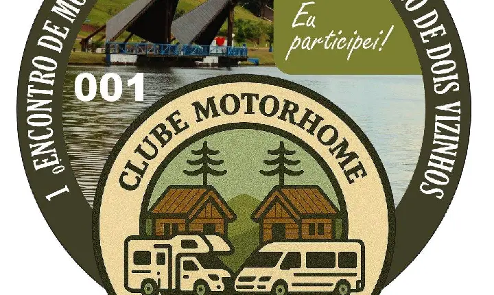 PARQUE DE EXPOSIÇÕES DE DOIS VIZINHOS SEDIA ENCONTRO INÉDITO DE MOTORHOMES
