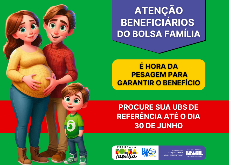 ATENÇÃO BENEFICIÁRIOS DO BOLSA FAMÍLIA: PERÍODO DE PESAGEM OBRIGATÓRIA JÁ ESTÁ EM VIGOR