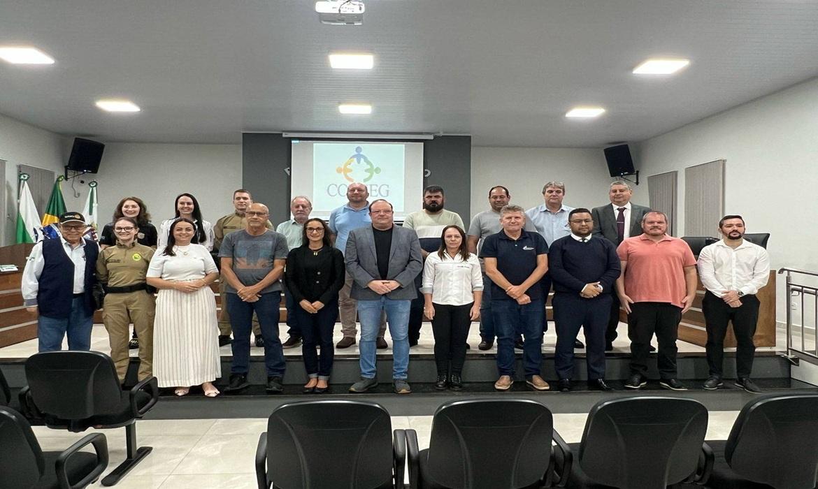 Dr Dib assume a presidente do Conselho Municipal de Segurança de Dois Vizinhos