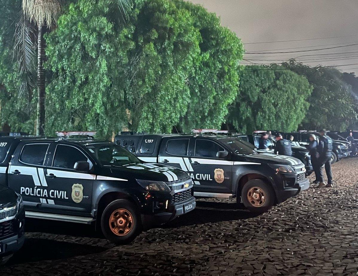 Polícia deflagra megaoperação contra o tráfico de drogas