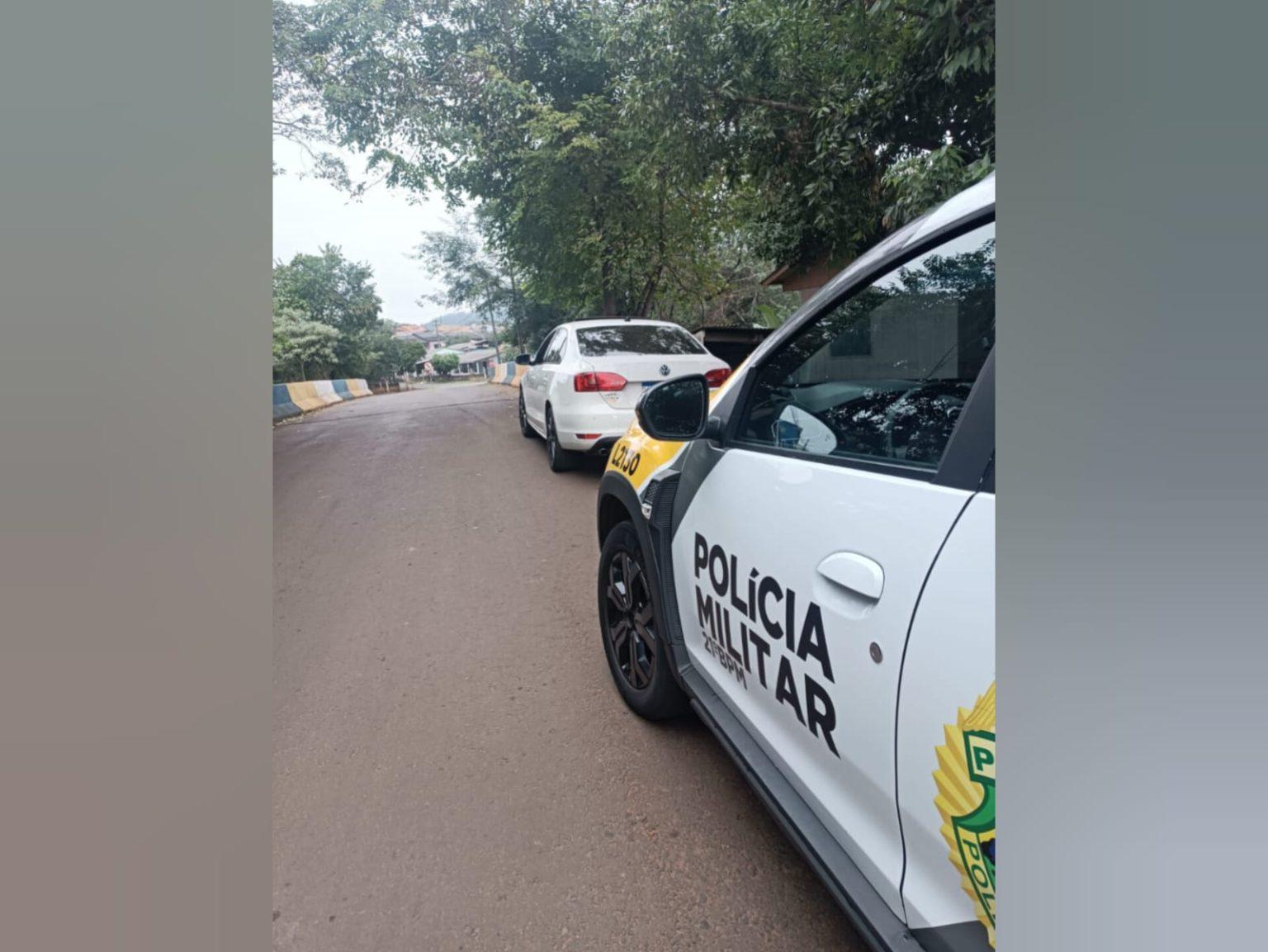 Polícia Militar recupera Jetta roubado em Dois Vizinhos