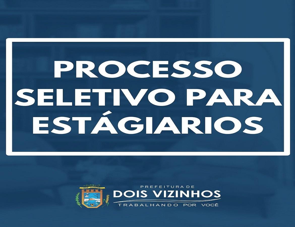 ÚLTIMOS DIAS PARA GARANTIR SUA VAGA DE ESTÁGIO NA PREFEITURA