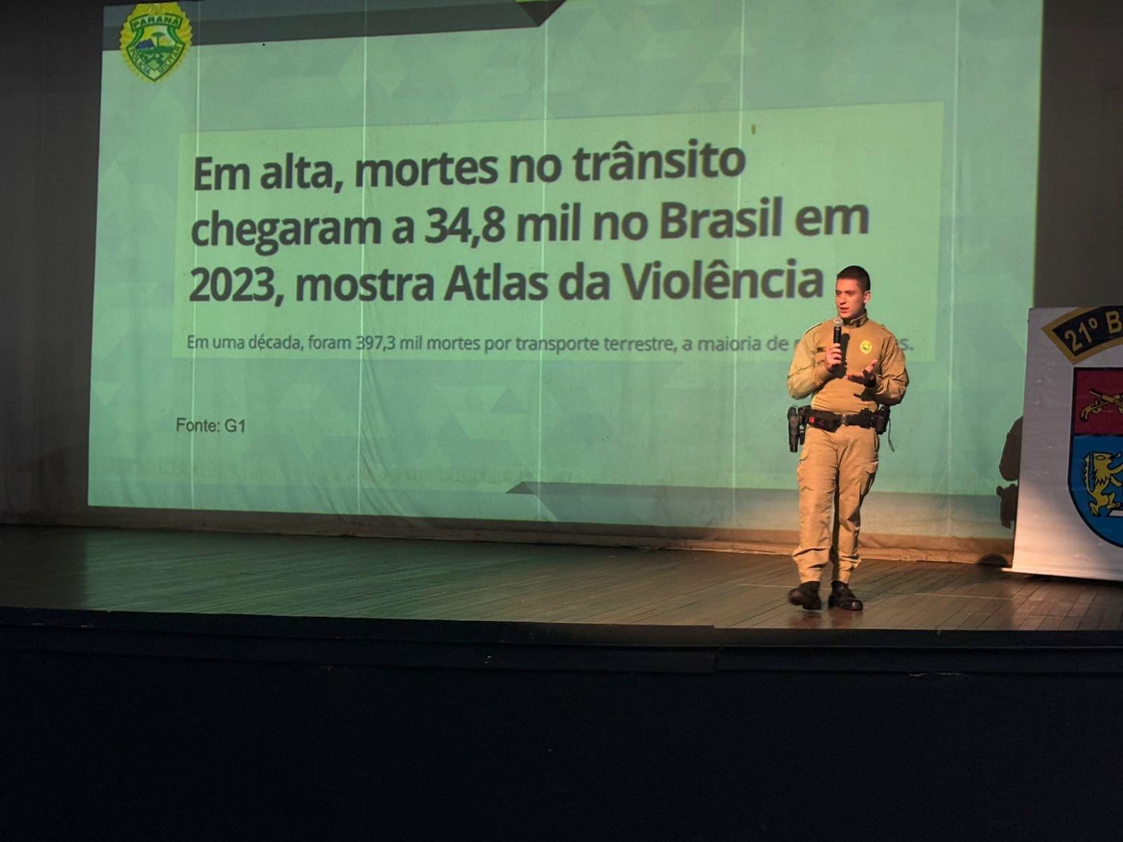 JOVENS LOTAM CENTRO CULTURAL EM EVENTO DO MAIO AMARELO