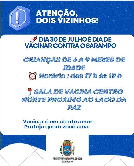 PROTEJA SEU BEBÊ CONTRA O SARAMPO