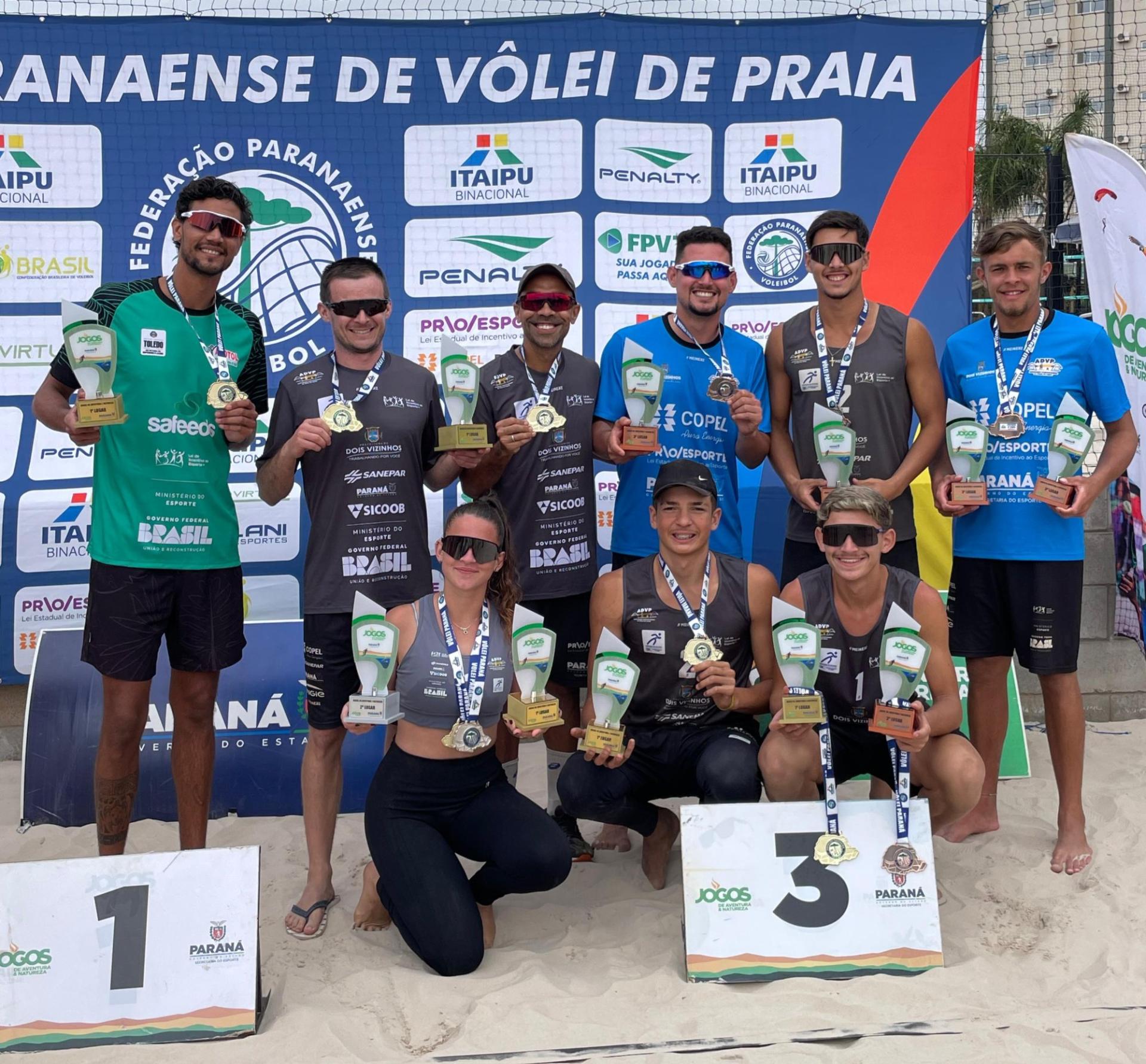 DUOVIZINHENSES SE DESTACAM EM PARANAVAÍ NO VÔLEI DE PRAIA