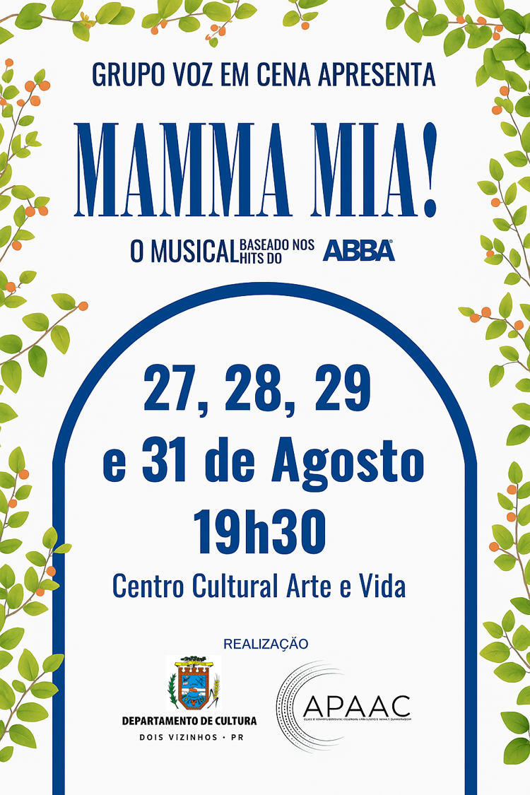 MUSICAL “MAMMA MIA” ESTREIA COM CASA CHEIA E ENCANTA O PÚBLICO