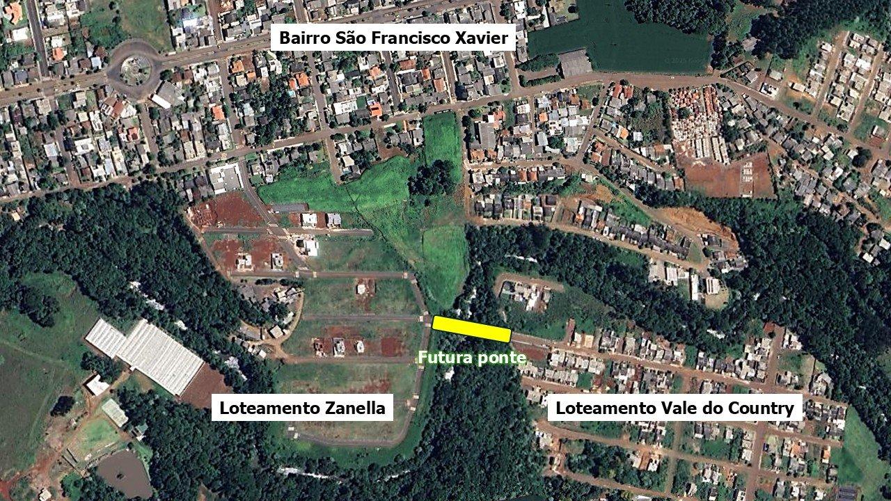 NOVA PONTE VAI LIGAR VALE DO COUNTRY AO SÃO FRANCISCO XAVIER