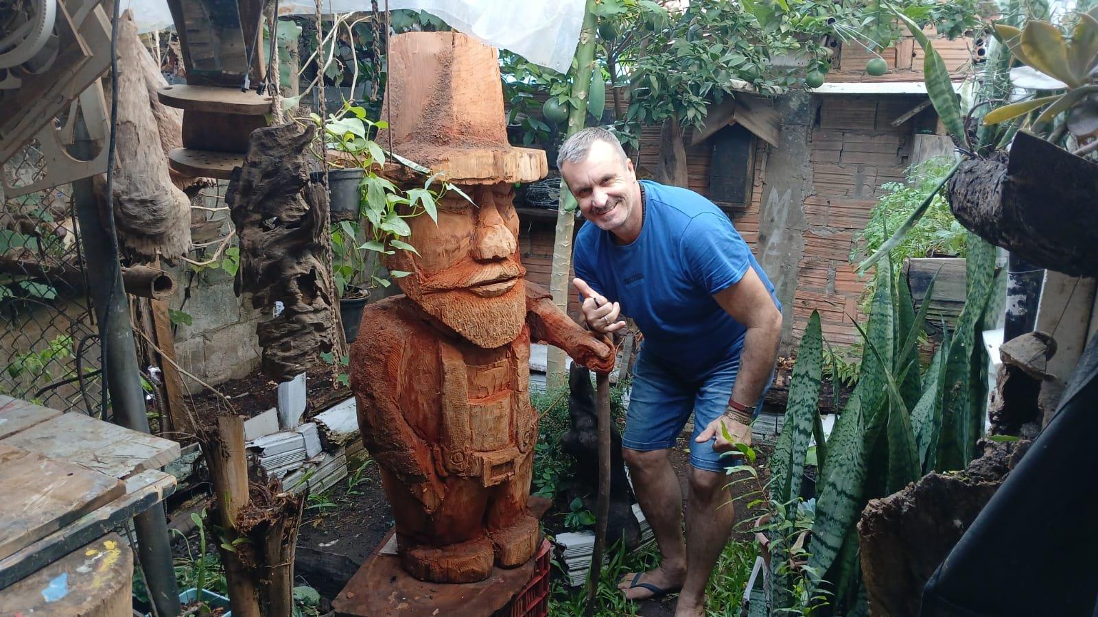PARQUE LAGO DOURADO GANHARÁ ESCULTURA MÍSTICA