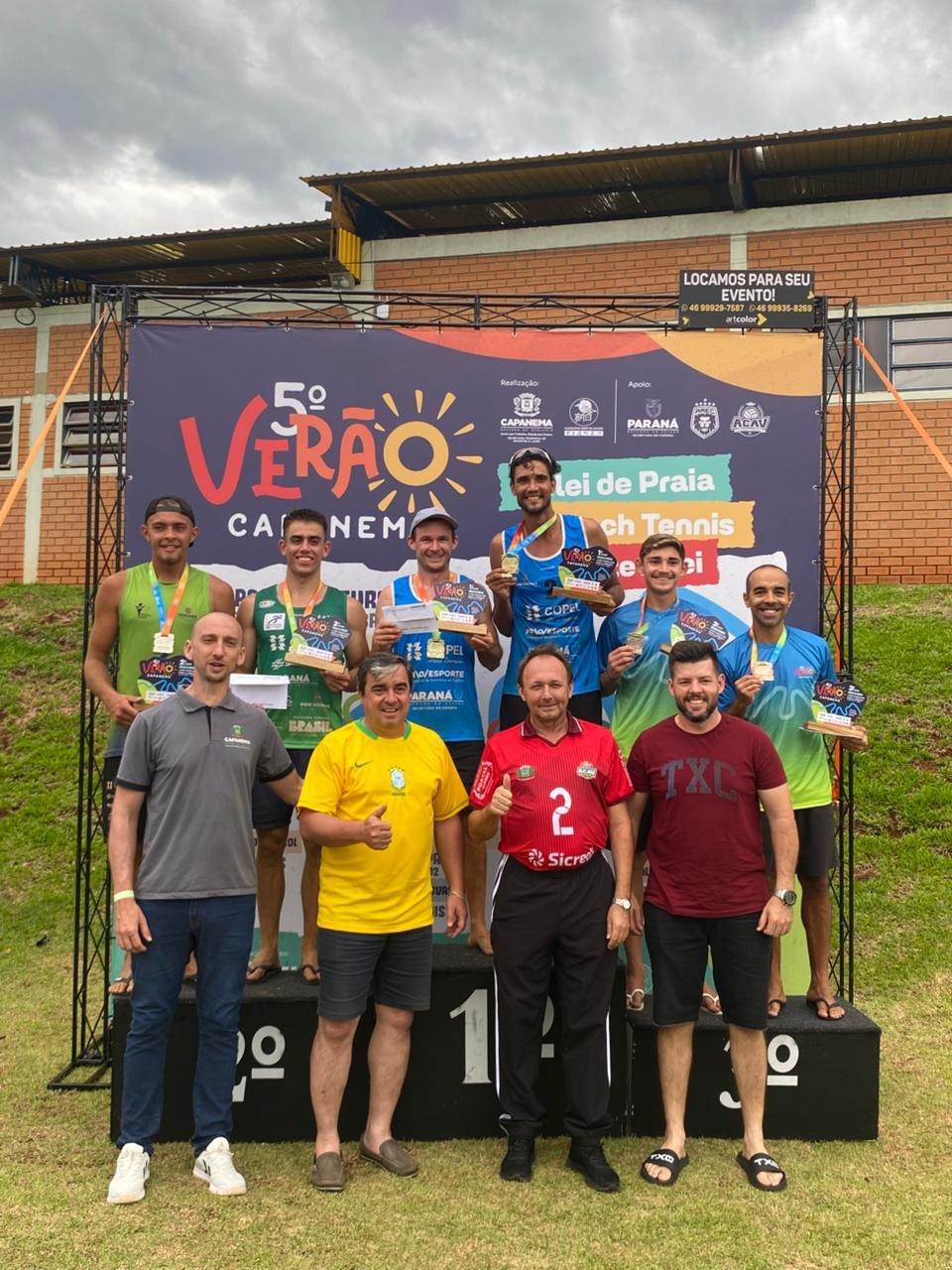 DOIS VIZINHOS BRILHA NO VÔLEI DE AREIA REGIONAL